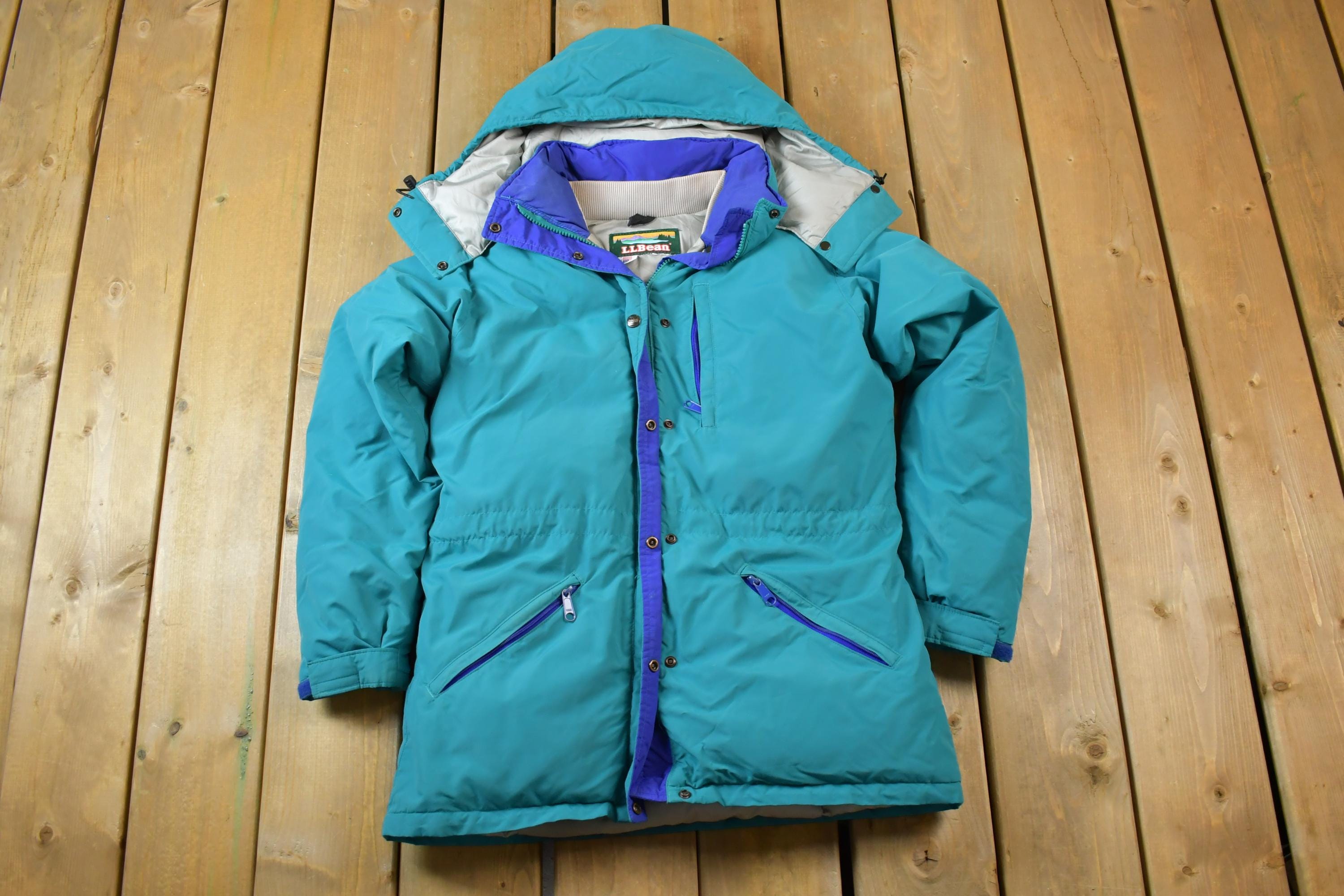 Vintage 1980s LL Bean Down Puffer Jacket Made in USA - Etsy