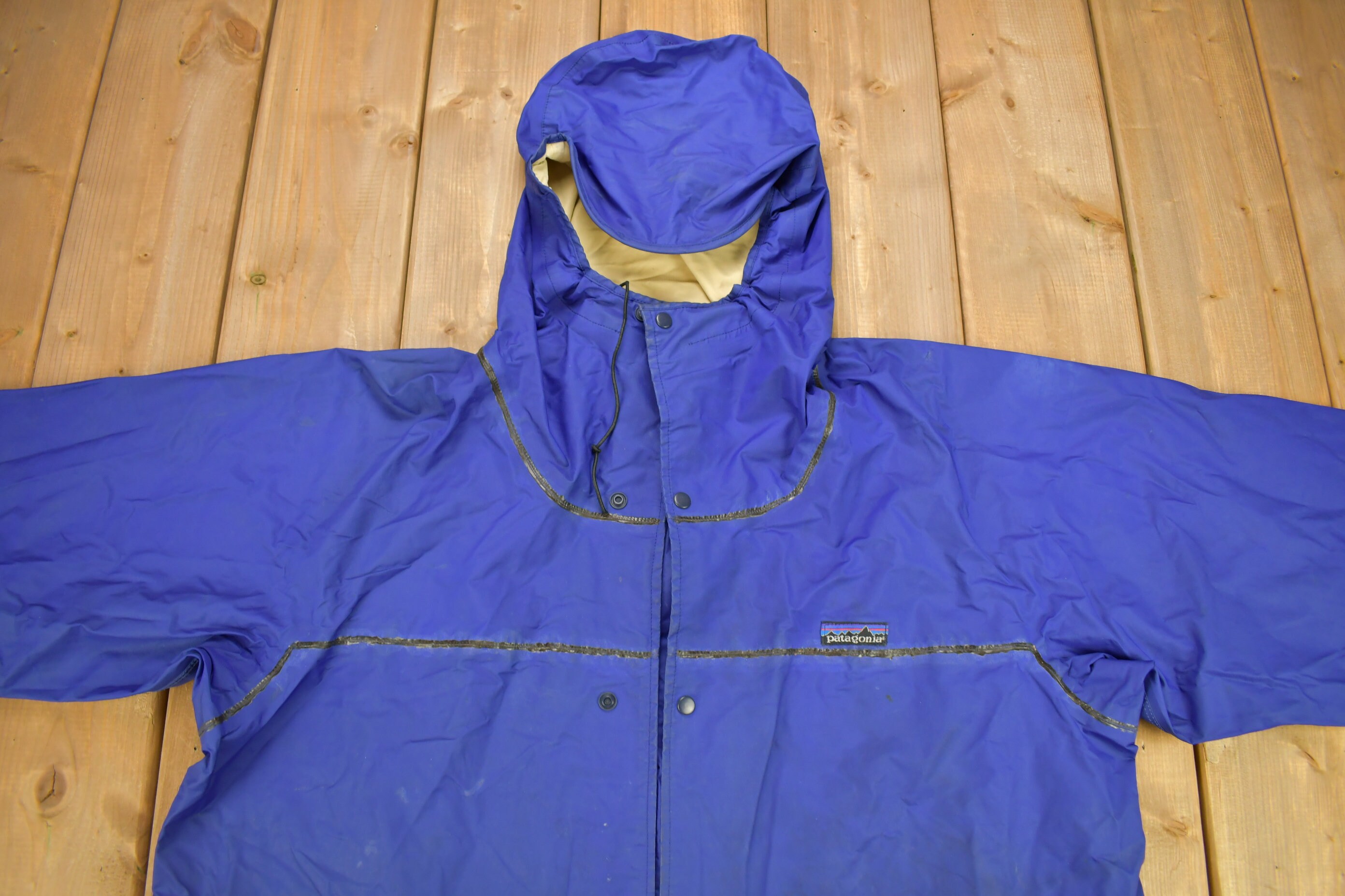 Vintage 1980s Patagonia Full Zip Rain Jacket / Made in Japan Vintage 1980s Patagonia Full Zip Rain Jacket / Made in Japan