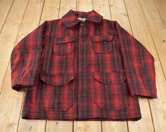 Vintage 1980s Filson Mackinaw Wool Cruiser Jacket 100% Wool Vintage 1980s Filson Mackinaw Wool Cruiser Jacket 100% Wool