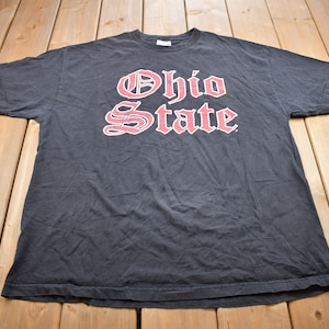 Vintage 1990s Ohio State Script Graphic AAA T Shirt / Vintage T Shirt / Streetwear / Rare Vintage / Collegiate Vintage