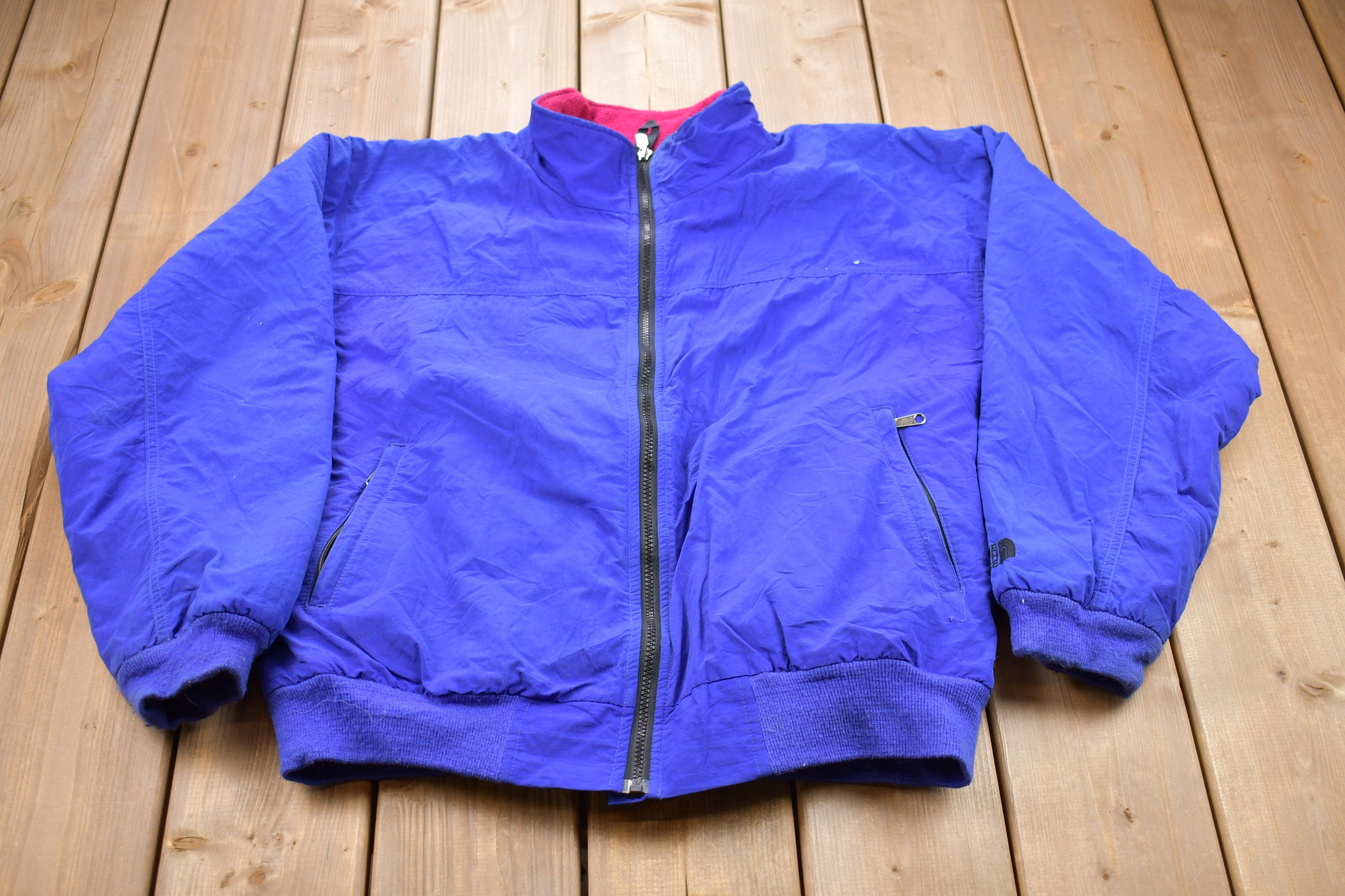 Vintage 1990s the North Face Fleece Jacket / Sportswear / 90s 
