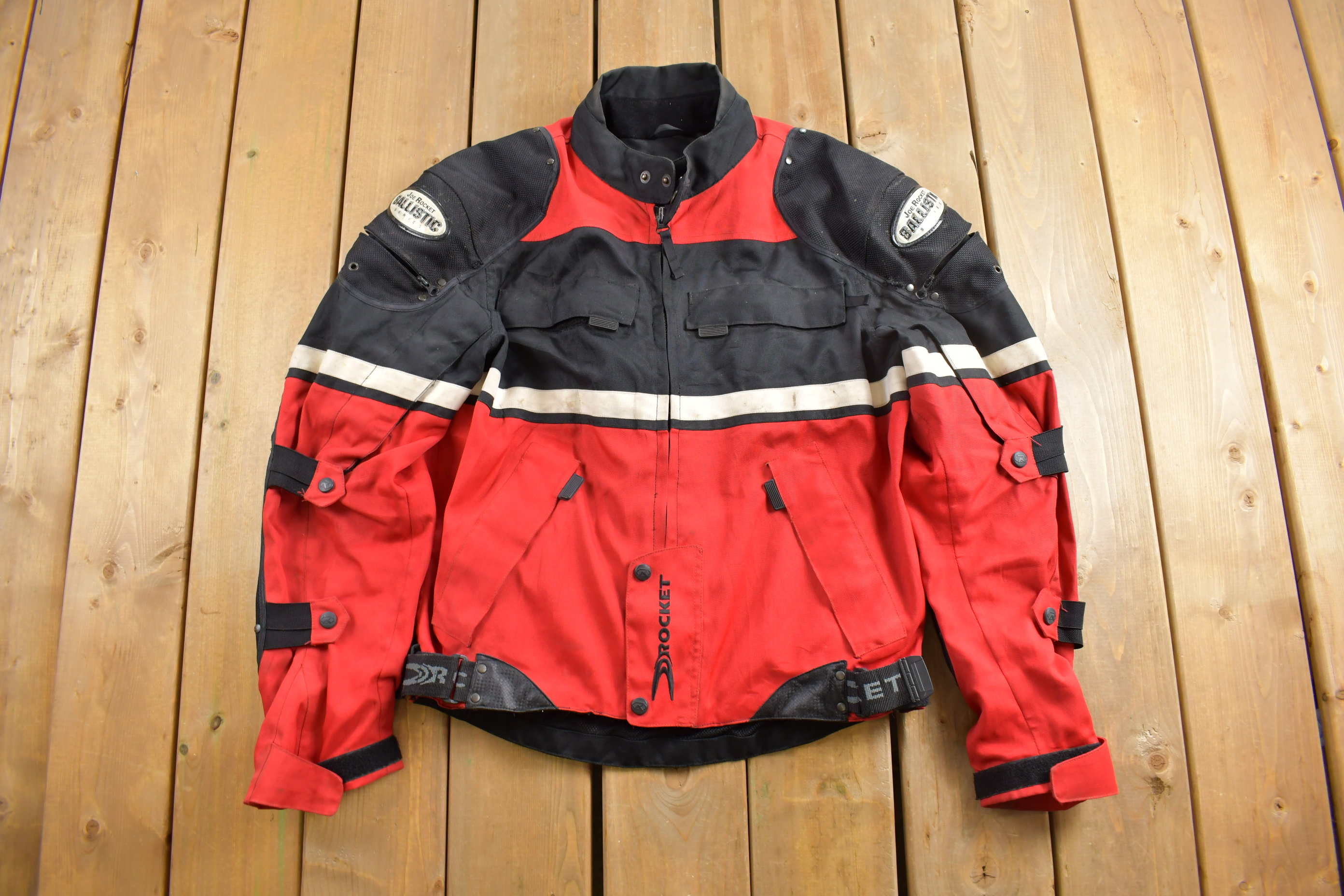 Vintage 1990s Joe Rocket Motorcycle Jacket / Athleisure Sportswear