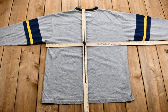 Vintage 1990s Michigan Jersey-Style Sweatshirt / … - image 5