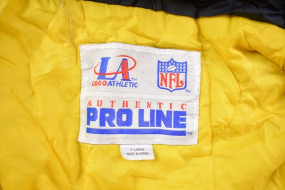 Vintage 1990s Pittsburgh Steelers Logo Athletic Pro Line Jacket