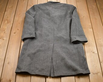 Vintage 1990s 100% Wool Jacket / Wool Jacket / Vintage 90s Jacket