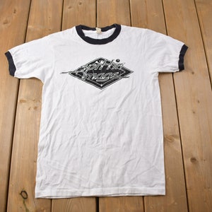 Vintage jaren 1980 Spittin afbeelding afbeelding ringer T-shirt / Vintage T-shirt / Streetwear / T-shirt met graphic / Made in USA