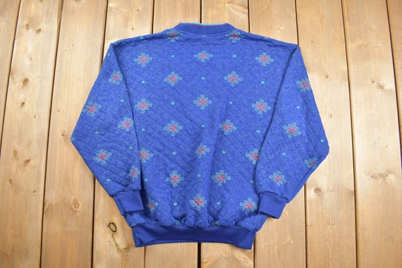Vintage 1980s Gitano Deep V Neck Sweater / 80s St… - image 2