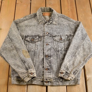 Vintage 1990s Levi&#39;s Jeansjacke / Vintage Denim / Streetwear / Vintage Herbst Oberbekleidung / Herbstjacke / Levi&#39;s Denim / Silver Tab