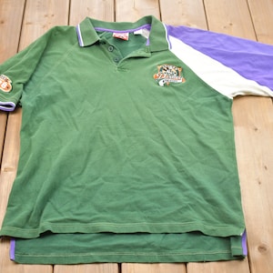 Vintage 1990s Mickey Mouse Disney Soccer Collared Shirt / Sportswear / Streetwear / Rare Sports Tee / Disney Cartoon