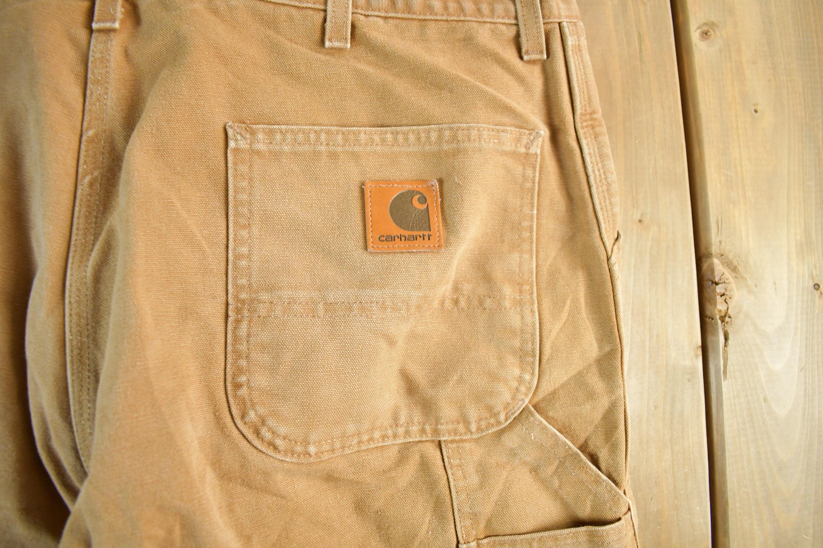 Vintage 1990s Carhartt Distressed Work Pants Adult 40 X 29.5 / 90s