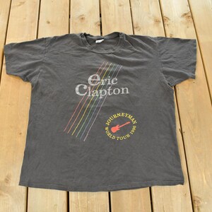 1990 Eric Clapton Shirt - Etsy