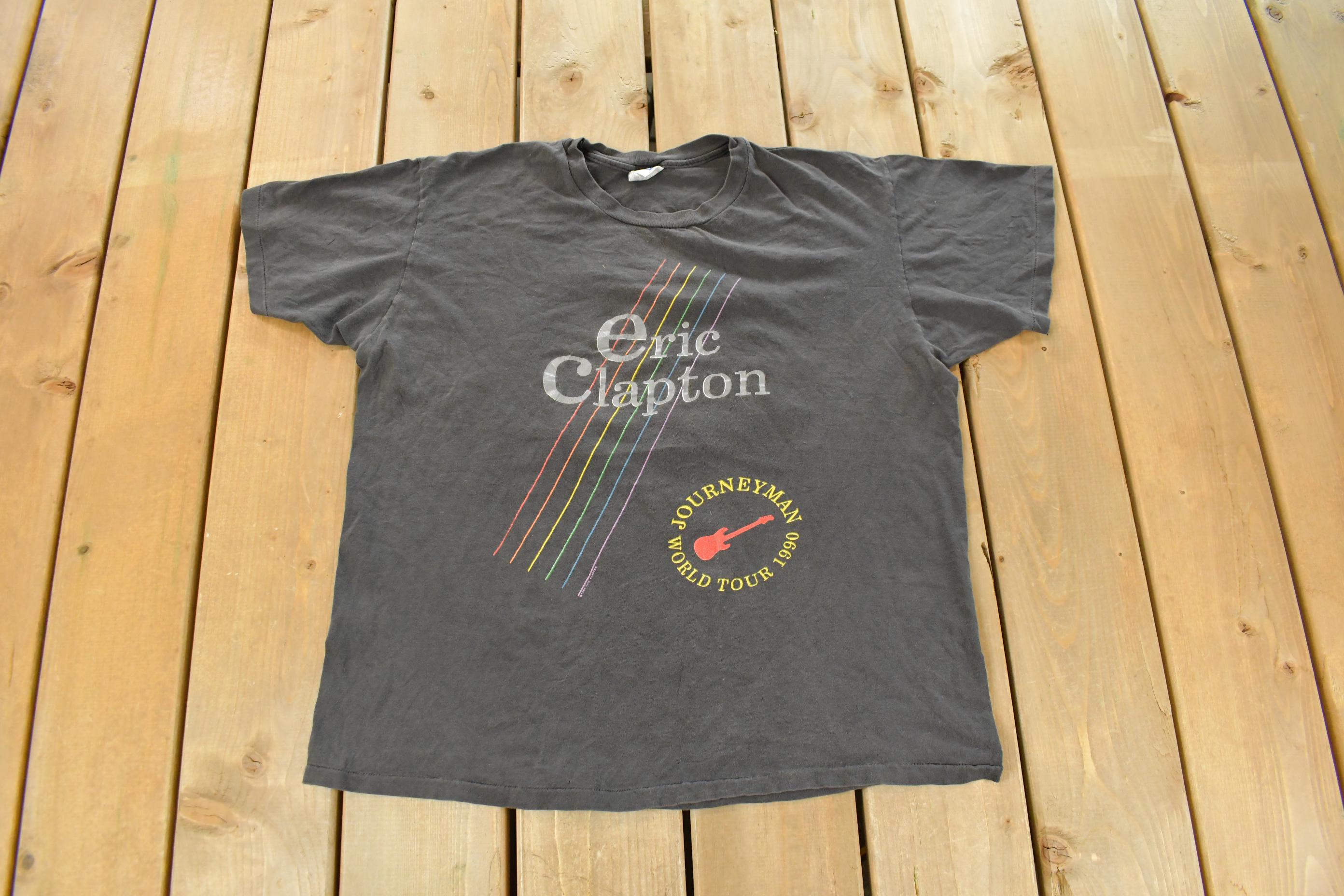 1990 Eric Clapton Shirt - Etsy