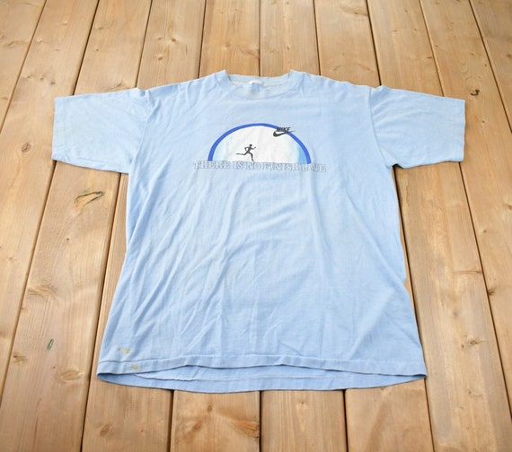 Vintage 1983 Nike There is No Finish Line Graphic T-shirt - Etsy