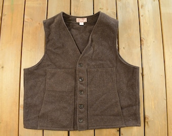 Vintage 1980s Filson Mackinaw Wool Cruiser Jacket 100% Wool Jacket