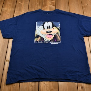 Vintage 1990s Goofy T-shirt / Disney / Vintage T-shirt / Mickey Mouse / Streetwear / Walt Disney World / Graphic Tee image 1