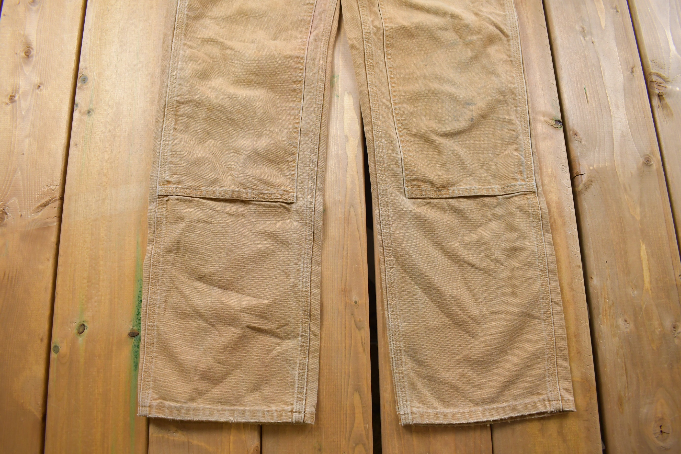 珍品 1990s double knee linen flare pants 珍品 1990s double knee linen flare pants