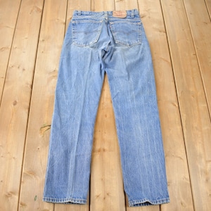Vintage 1990s Levi&#39;s 505 Orange Tab Jeans Size 31 x 30  Made In USA / 90s Levi&#39;s /