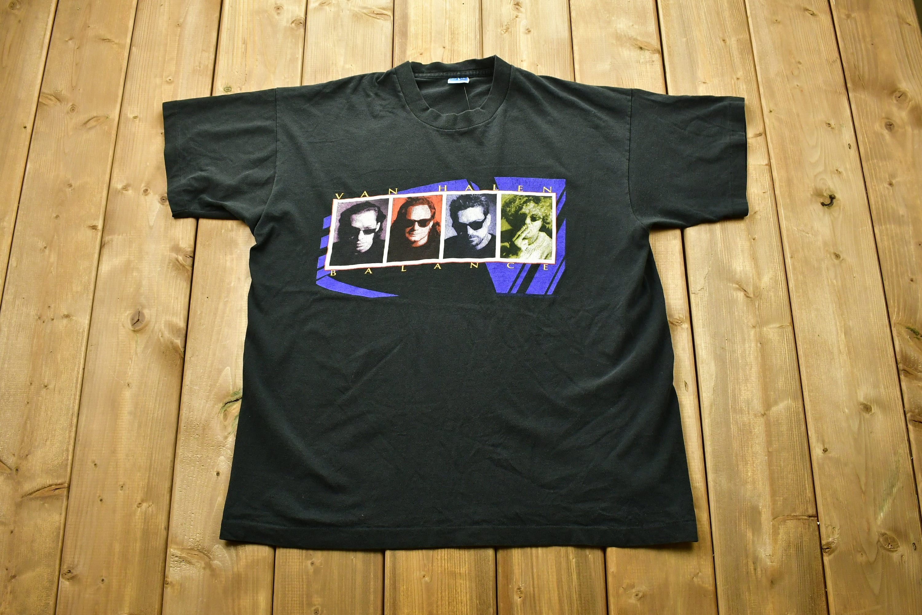 Vintage 1996 Van Halen Balance Tour Band T-shirt / Band Tee
