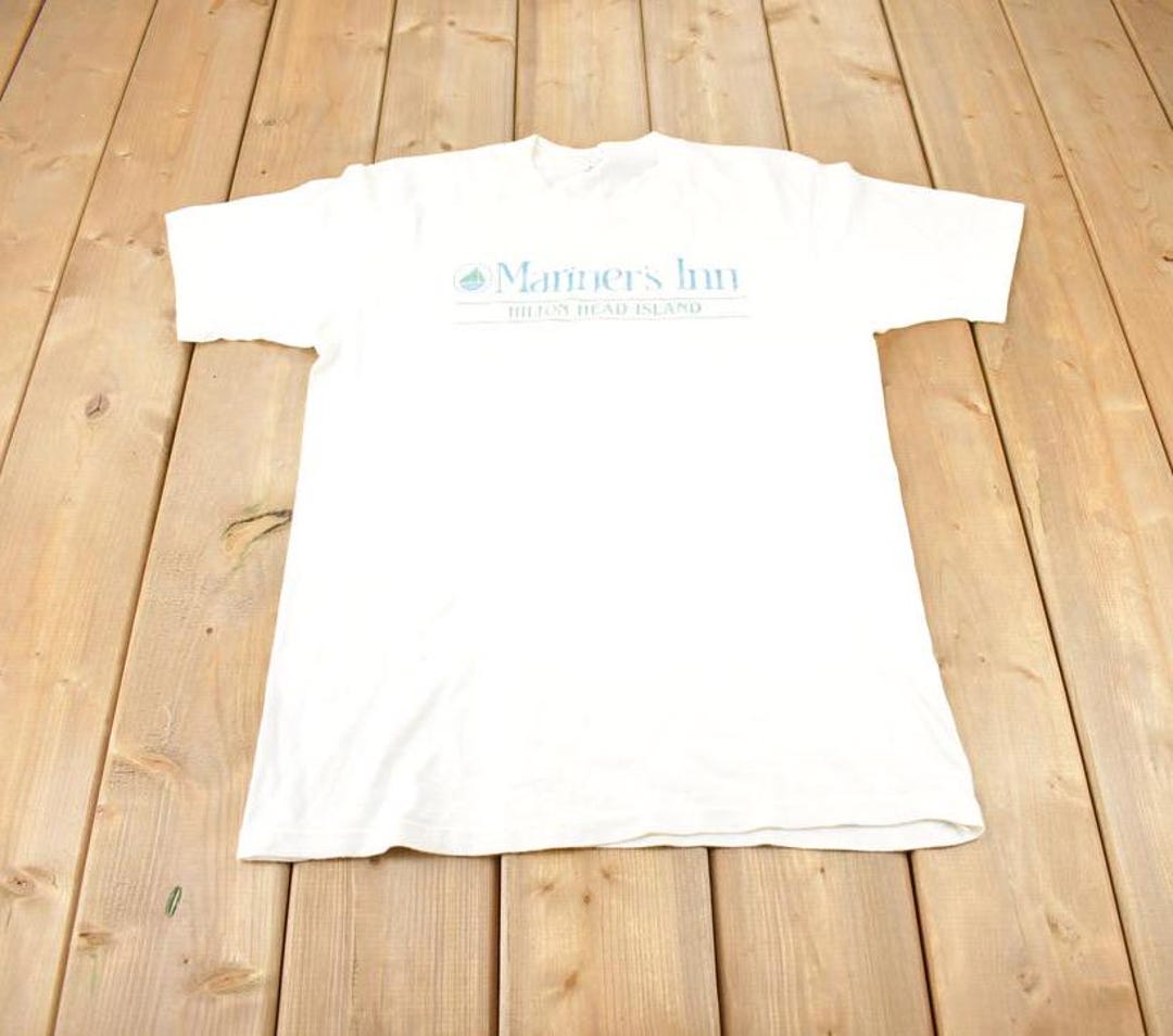 Vintage 1980s Mariners Inn Hilton Head Island Souvenir Travel Tshirt