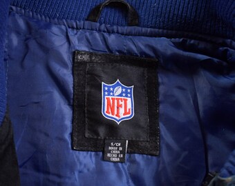 Vintage 1990s Indianapolis Colts NFL Letterman Jacket / NFL Team