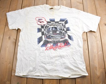 Vintage 1990s Dale Earnhardt #3 NASCAR T-Shirt / NASCAR Racing / 90s Streetwear / Athleisure / Sportswear