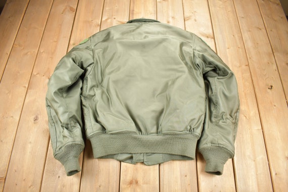 Vintage 1986 US Army Flyers Jacket / Type CWU 45/P Bomber