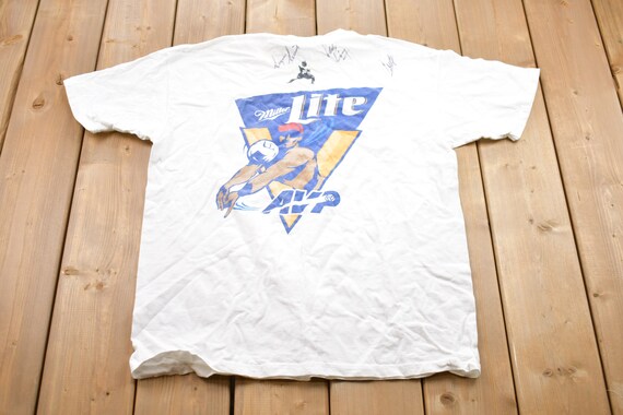 Vintage 1990s Fila Volleyball Graphic T-Shirt / G… - image 2
