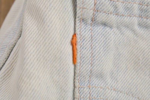 Vintage 1980s Levi's 550 Orange Tab Jeans Size 27… - image 4