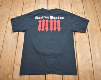 Vintage 2004 Marilyn Manson Graphic T Shirt / Giant / Manson Tee