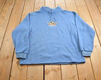 Vintage 1990s Mickey Mouse Disney World Embroidered Crewneck
