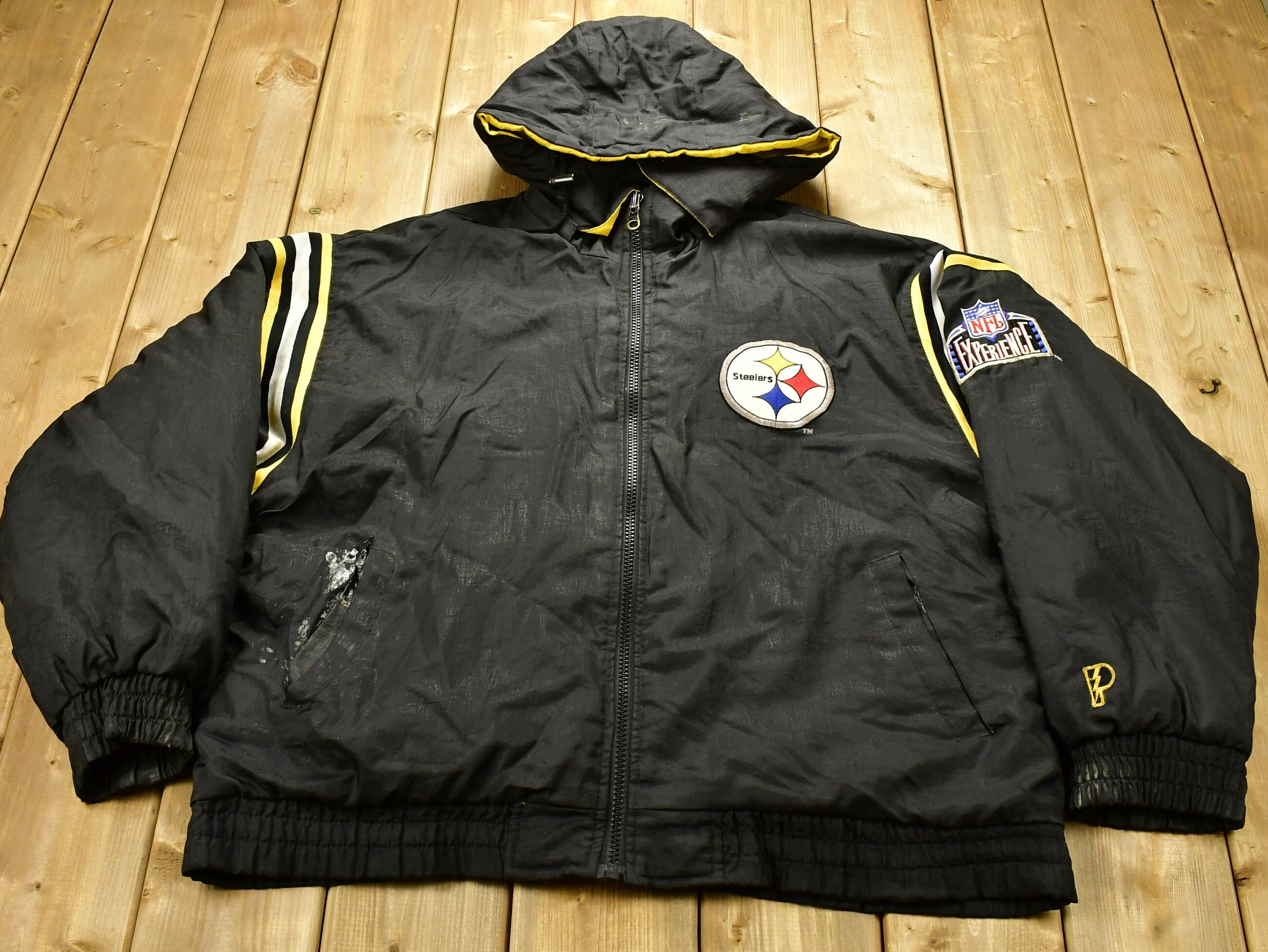 Vintage 1990s Pittsburgh Steelers NFL Pro Player Reversible