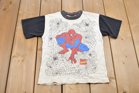 Vintage Toddler Size 1994 Marvel Comics Spiderman… - image 1