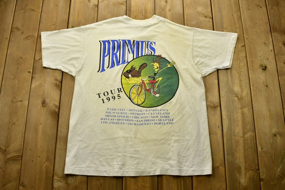 Vintage 1995 Primus Tales From the Punchbowl Tour Band T-shirt 