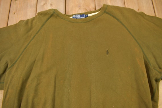 Vintage 1980s Polo Ralph Lauren Small Pony Raglan… - image 3