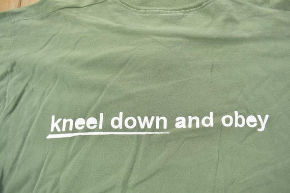 Vintage 1990s Our Lady Peace Kneel Down and Obey Band T-shirt