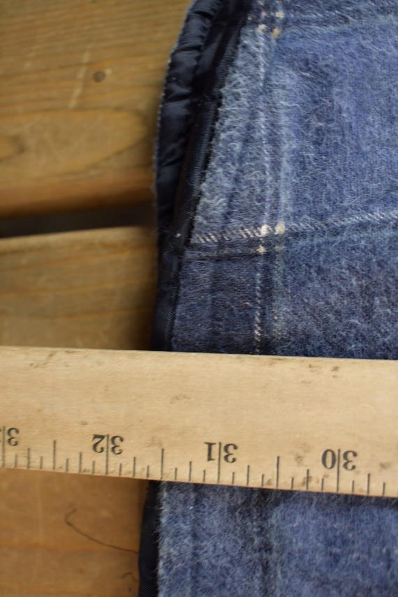 Vintage 1990s Basic Editions Quilt Lined Plaid Bu… - image 6