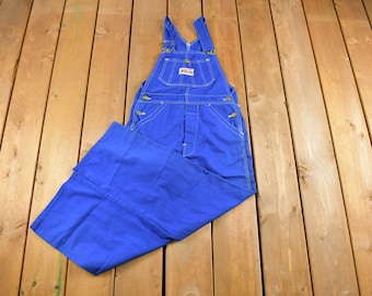 Vintage jaren 1970 Liberty USA denim overall maat 28 x 25 / vintage overalls / streetwear / vintage werkkleding / kleine overalls