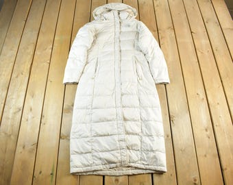 Chaqueta parka The North Face Serie 600 para mujer, estilo vintage de los años 2000, talla S / Chaqueta acolchada TNF / Relleno de plumón de ganso / Chaqueta tipo burbuja / Abrigo North Face
