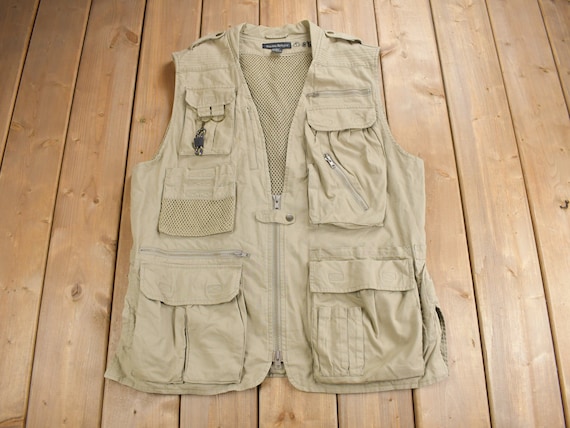 Lostboysvintage Vintage 1990s Banana Republic Tactical Utility Vest / Outdoorsman / Streetwear / Hiking / Fishing Vest / Hunting Vest