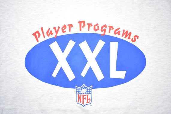 Vintage 1990s NFL Hanes Player Programs Graphic T… - image 3