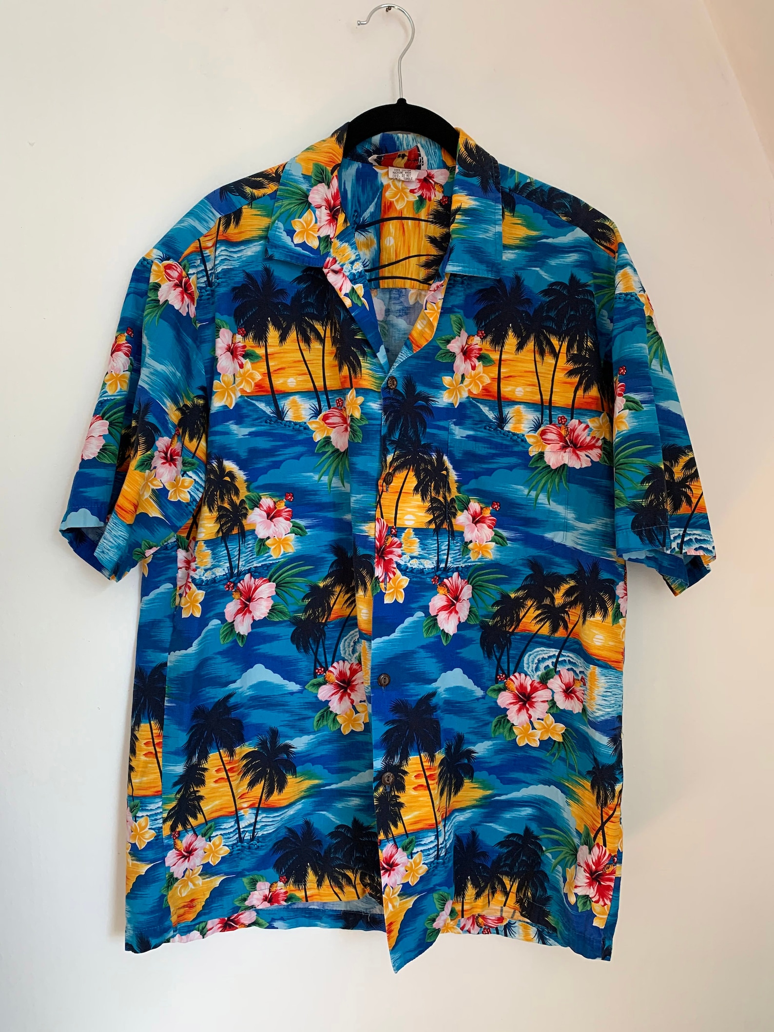 Hawaiian Shirt / Hawaiian Button up / Pacific Legend / Made in - Etsy