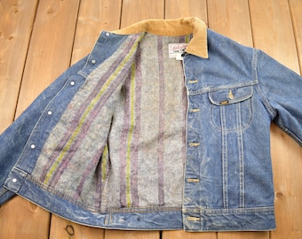 Vintage 1970s Lee Storm Riders Jean Jacket / Vintage Denim