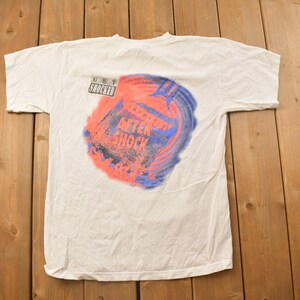 Vintage 1990s Get Shocked Graphic T Shirt / Vintage T Shirt / Streetwear / Graphic Tee / Single Stitch