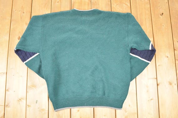 Vintage 1990s Pendleton Snowflake Wool Cable Knit… - image 2