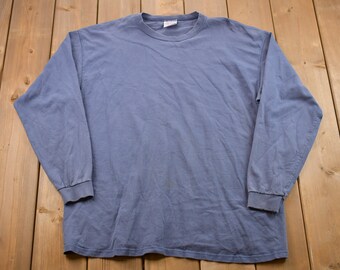 Vintage 1990 Pluma Long Sleeve T-Shirt /  Made In USA / 90s T-Shirt / Souvenir / Athleisure / Streetwear / Travel And Tourism