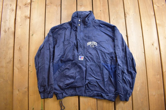 Vintage half zip windbreaker top