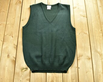 Vintage 90's Knitted Sweater Vest 