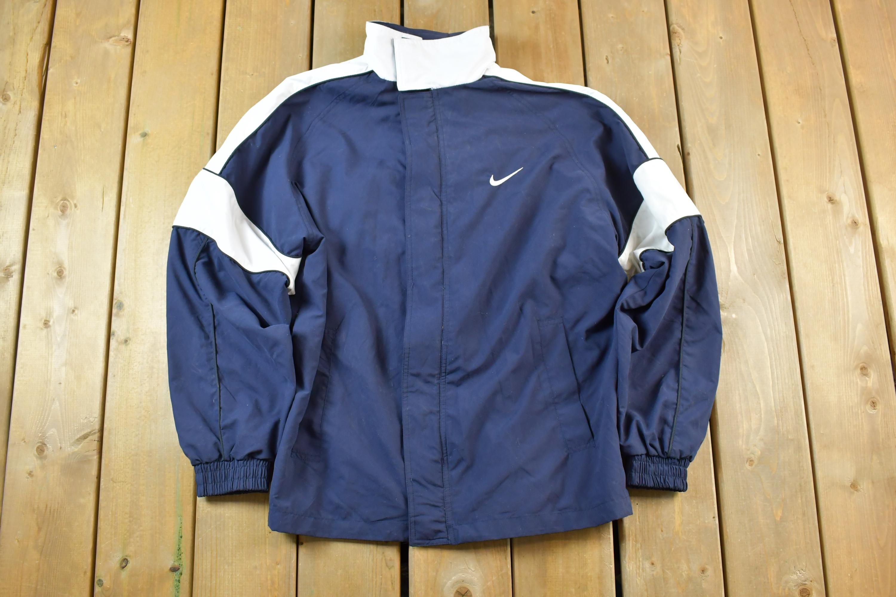 Vintage 1990s Nike Deadstock Windbreaker Jacket / Nike Mini Swoosh