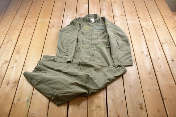 Vintage 1999 US ArmyAir Force Coveralls Size 42 L… - image 1