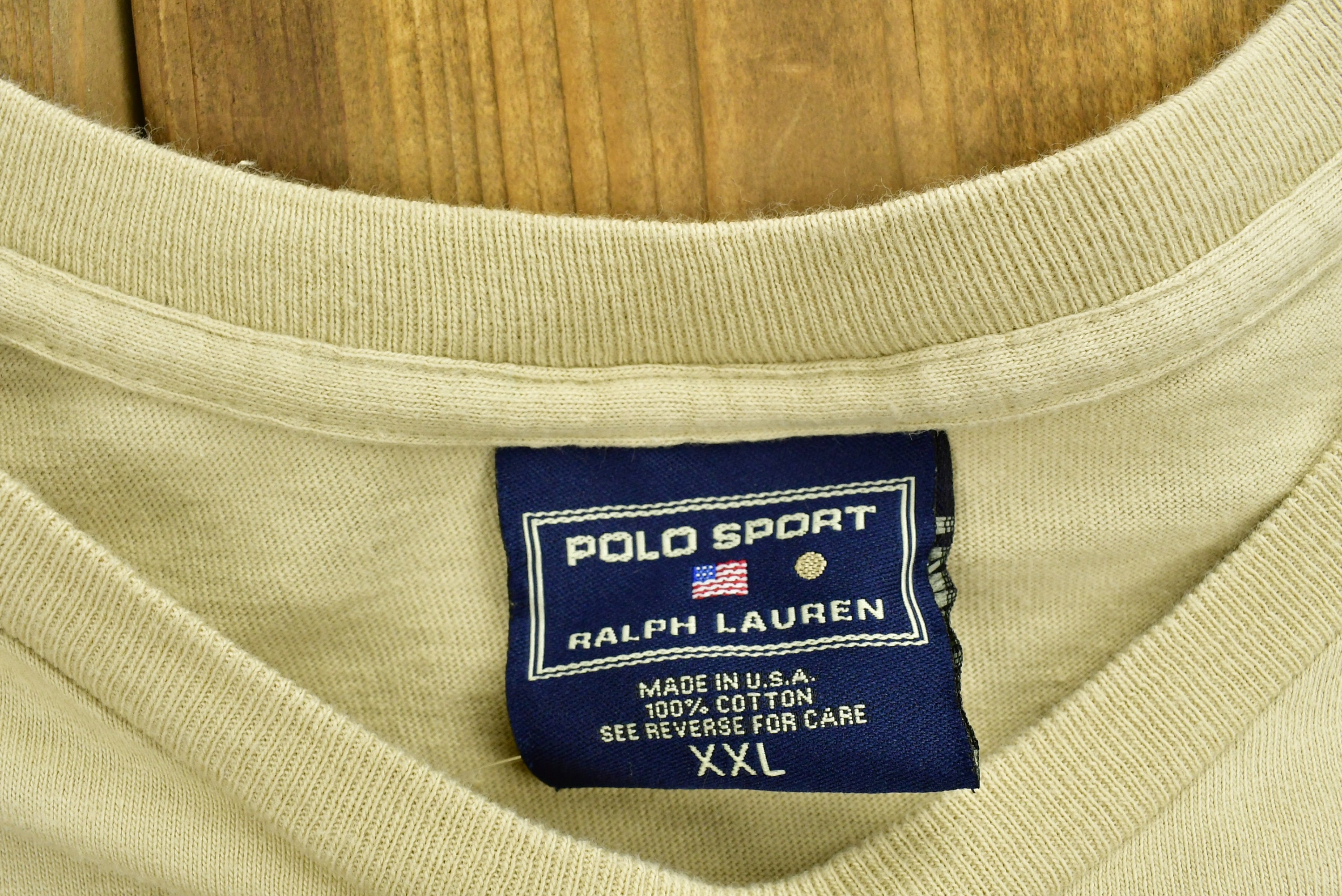 Vintage 1990s Ralph Lauren Polo Sportsman Graphic T-shirt / Polo Vintage 1990s Ralph Lauren Polo Sportsman Graphic T-shirt / Polo